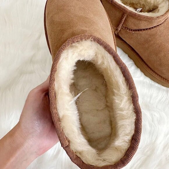 UGG Classic Ultra Mini Boots chestnut - Picture 3 of 6